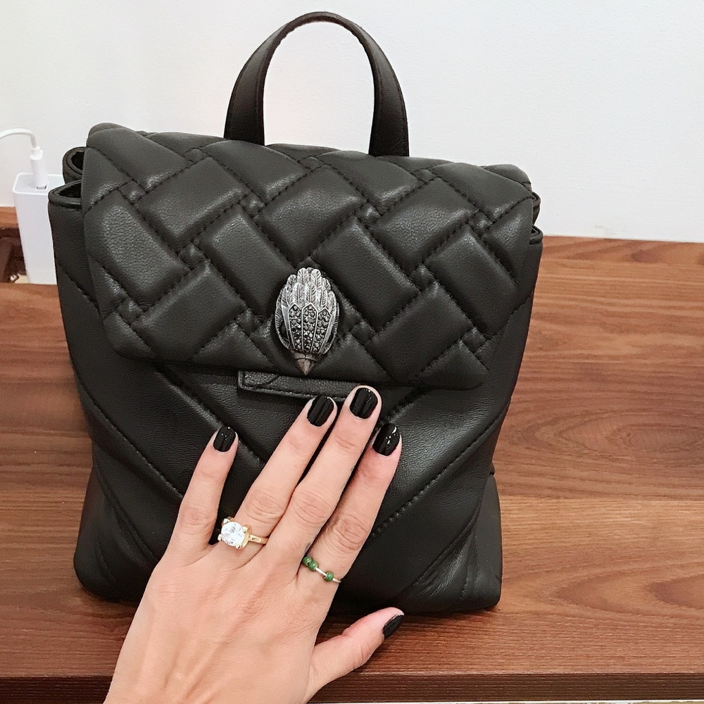 Kurt Geiger Leather Backpack